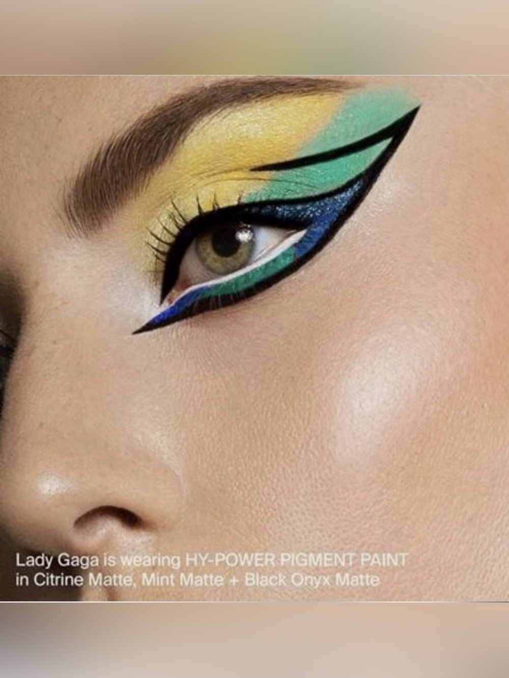 Haus Labs By Lady Gaga High Intensity Pigment Paint, Eyeliner — Mint Matte